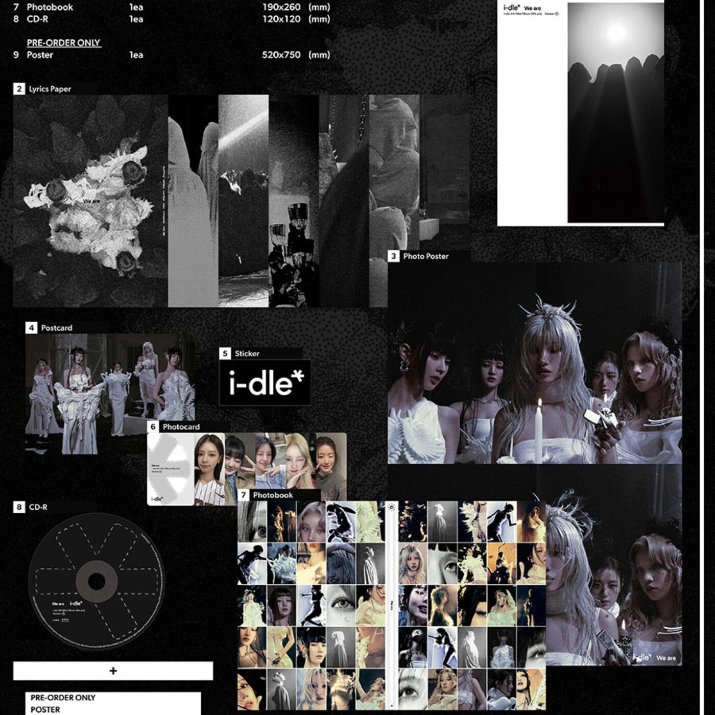 i-dle - 8th Mini Album [We are] (Photobook Ver.) - Music - Shop